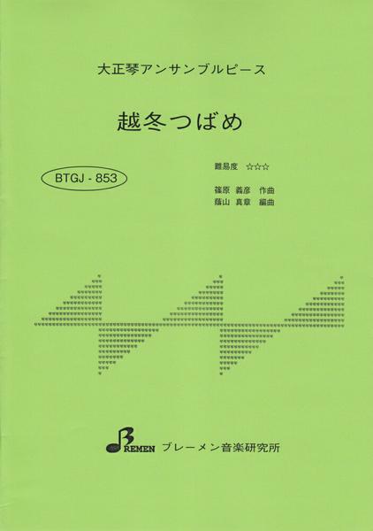 BTGJ853 大正琴アンサブルピース 越冬つばめ