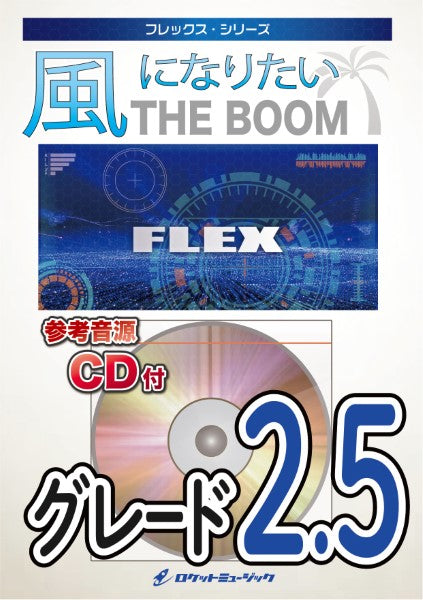 FLEX181 風になりたい/THE BOOM【参考音源CD付】