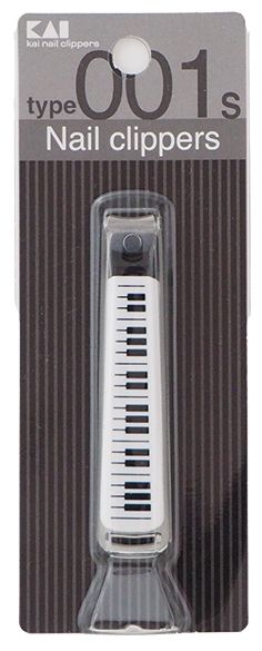 爪切り ホワイト 鍵盤