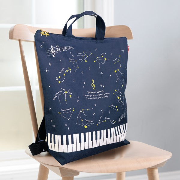 Piano line 2wayリュックバッグ(星座)