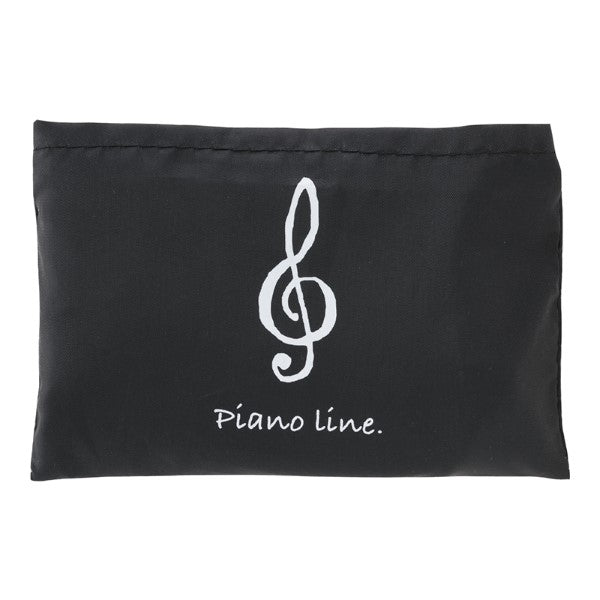 Piano line ポケット収納エコバッグ(ミニ鍵盤)