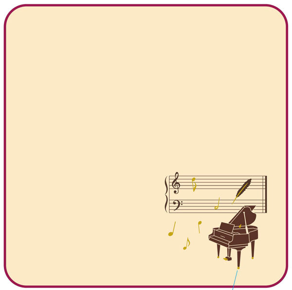 STUDY HOLIC 音楽学 タオルハンカチ【発注単位:5枚】