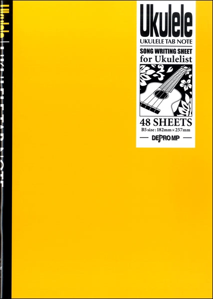 ウクレレTABノート B5