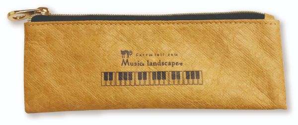 クラフト風ペンケース Music landscape