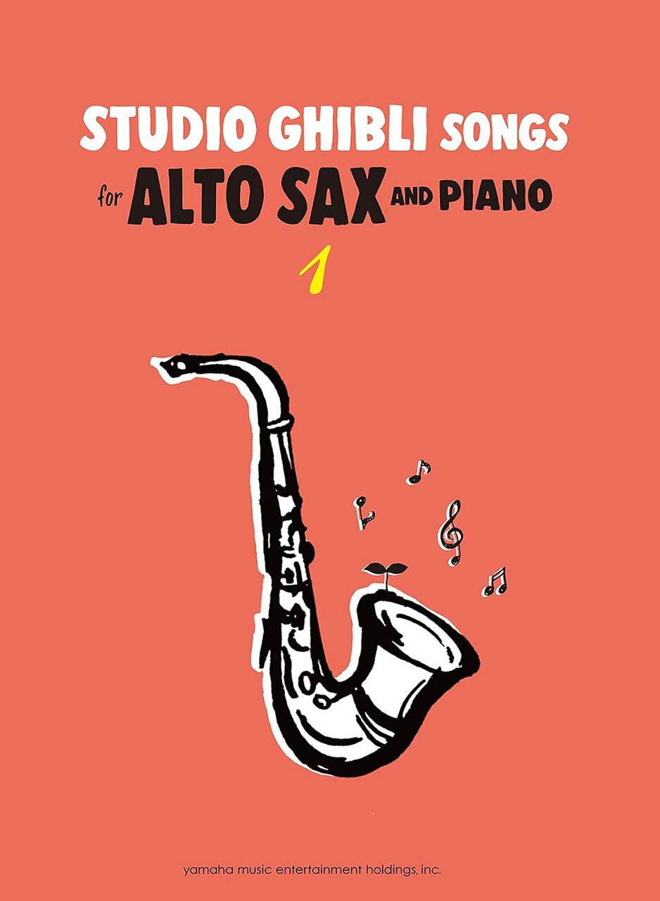 Studio Ghibli Songs for Alto Sax and Piano Vol.1 Intermediate
