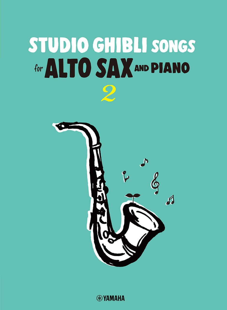 Studio Ghibli Songs for Alto Sax and Piano Vol.2 Intermediate