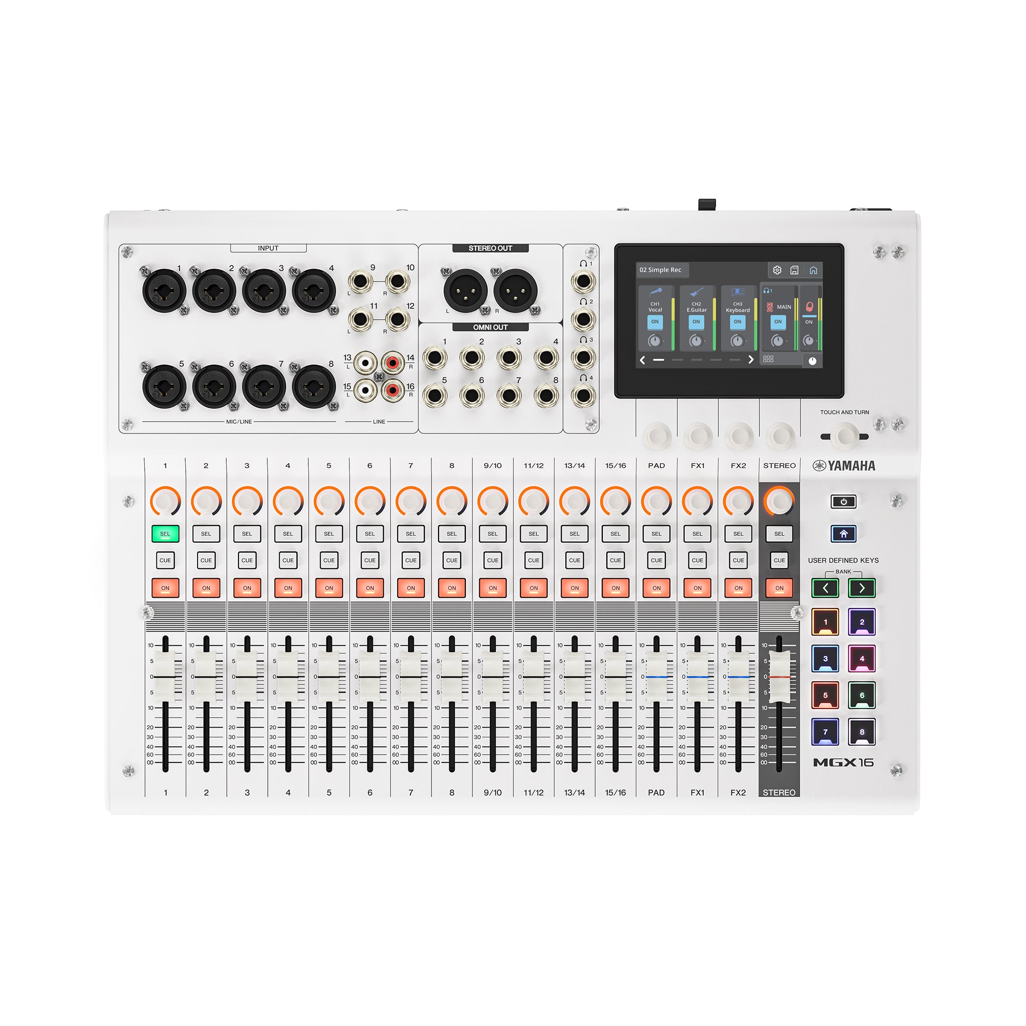 音楽関連グッズ | ヤマハ ミキシングコンソール MGX16W | ヤマハの楽譜