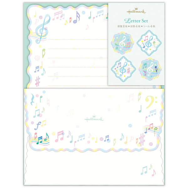音楽関連グッズ | レターセット エメラルドミュージック | ヤマハの