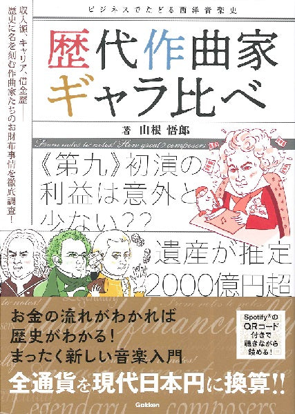 歴代作曲家ギャラ比べ ビジネスでたどる西洋音楽史
