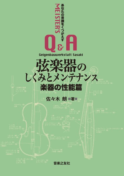 弦楽器のしくみとメンテナンス 楽器の性能篇
