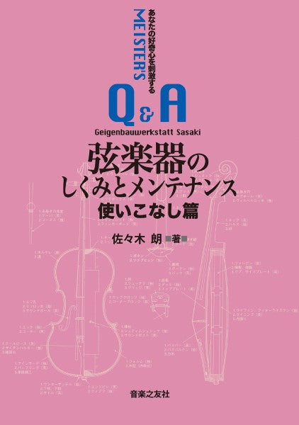 弦楽器のしくみとメンテナンス 使いこなし篇