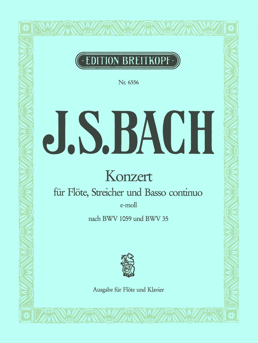 バッハ:Konzert e-moll BWV 35, BWV 1059/RADEKE, W./HAVERKAMPF, U. 【輸入:フルート】