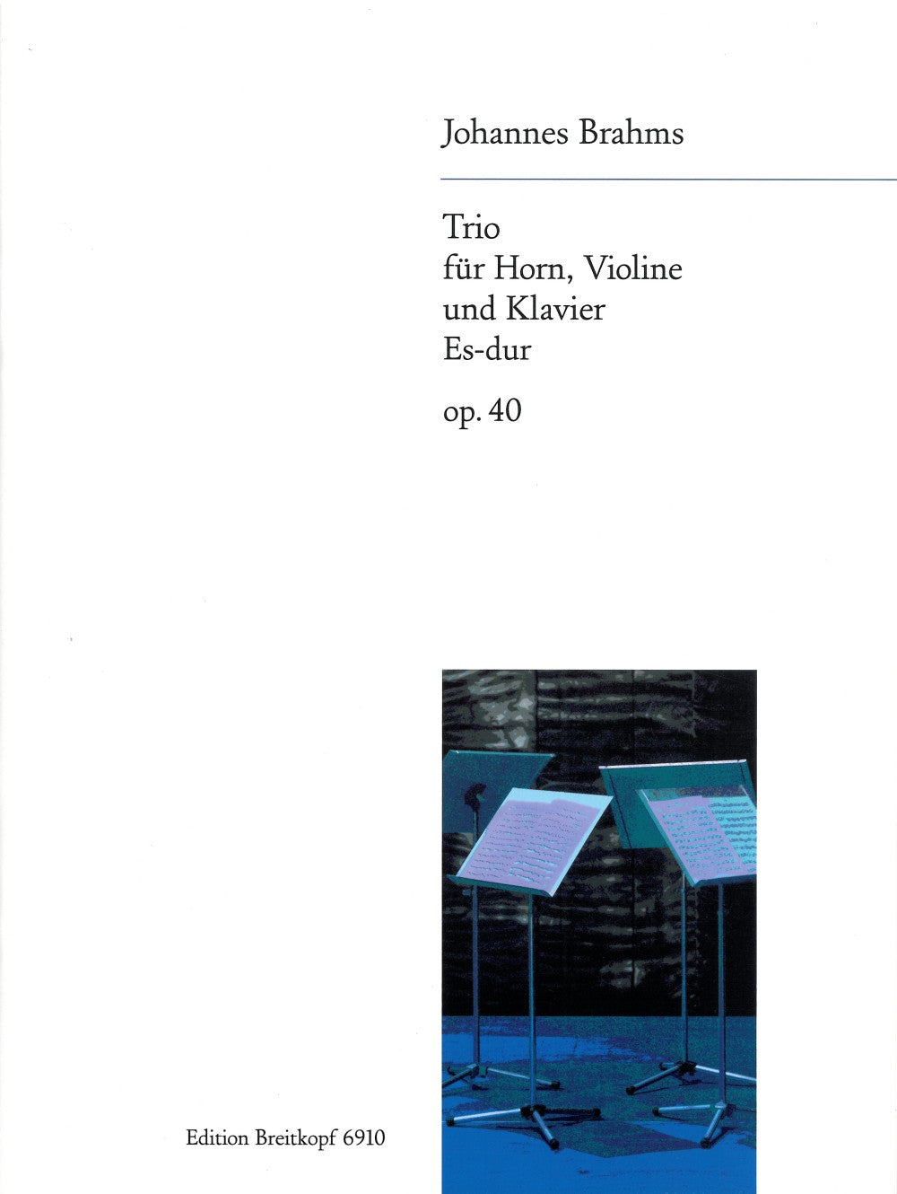 ブラームス:ホルン三重奏曲 変ホ長調 Op.40 【輸入:室内楽(パート譜)】