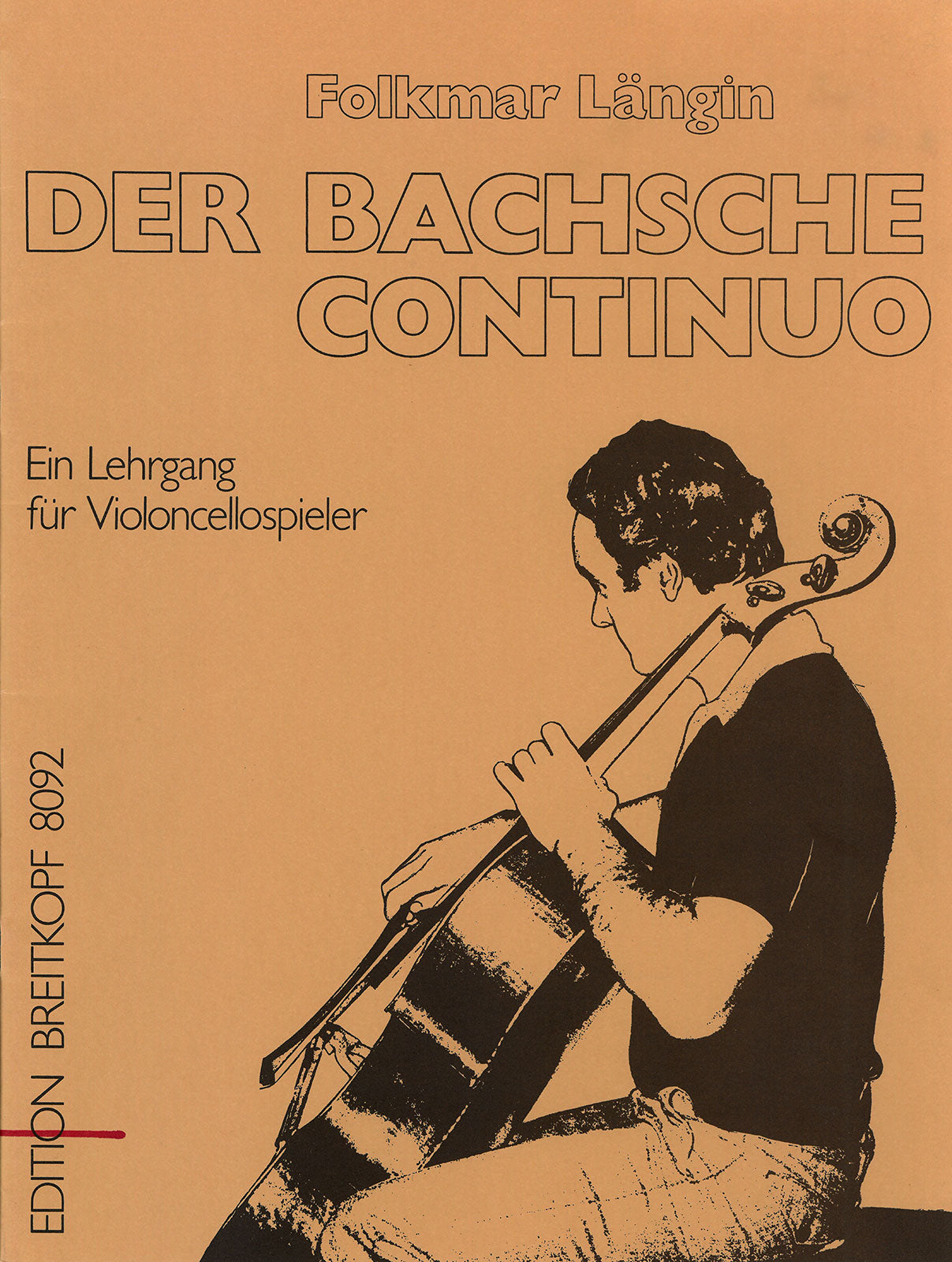 ランギン:BACHSCHE CONTINUO, DER 【輸入:チェロ】