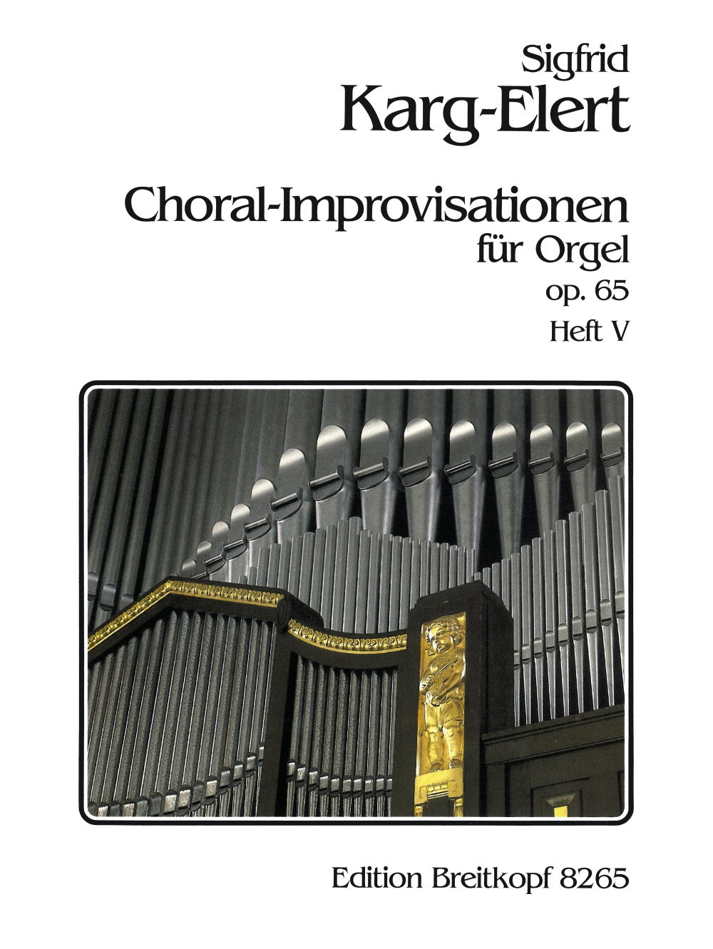 カルク=エーラト:コラール即興曲 Op.65 第5巻 【輸入:オルガン】