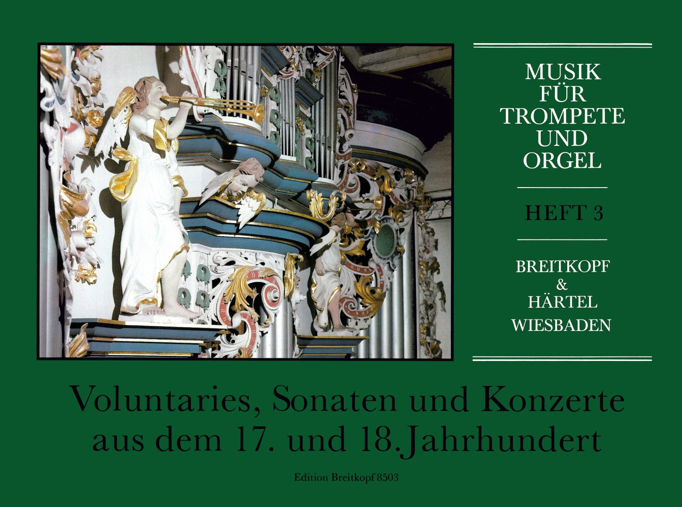 MUSIK FUR TROMPETE UND ORGEL HEFT.3 【輸入:トランペット】