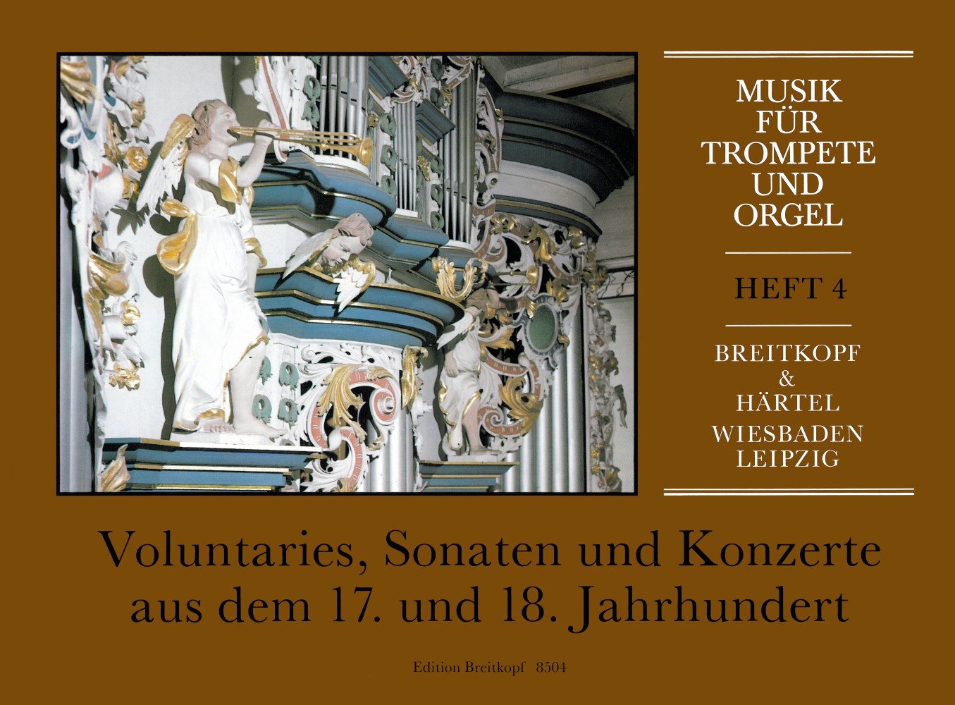 MUSIK FUR TROMPETE UND ORGEL HEFT.4 【輸入:トランペット】