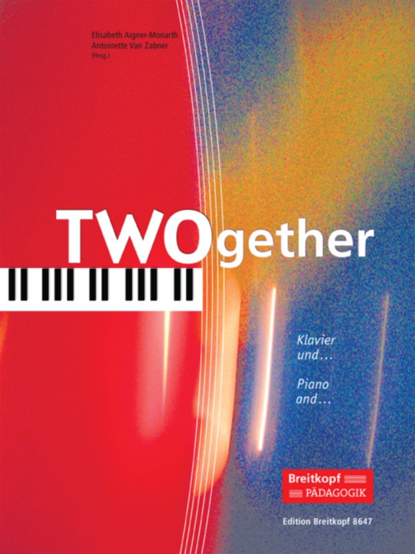 Twogether: 14 Duos(P,VL/VC/FL/CL/A .SAX/TP) 【輸入:室内楽(パート譜)】