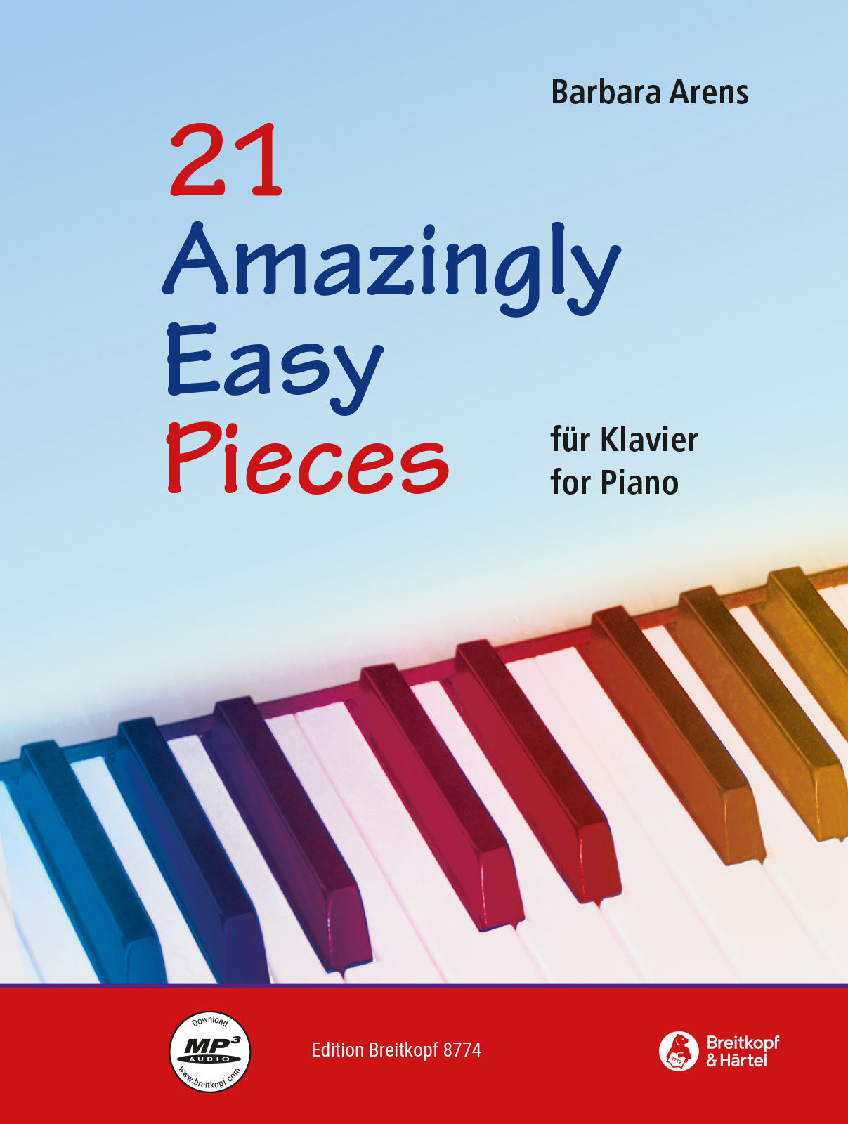 アレンス:21の驚くほどやさしい小品 【輸入:ピアノ】
