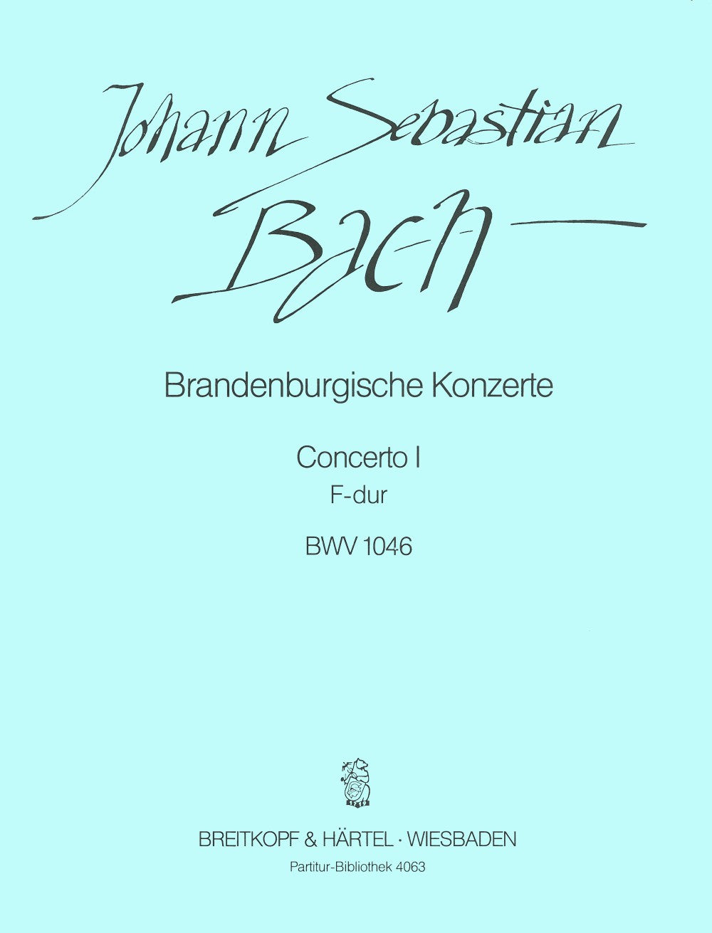 バッハ:ブランデンブルク協奏曲 第1番 ヘ長調 BWV 1046 【輸入:室内楽(スコア)】