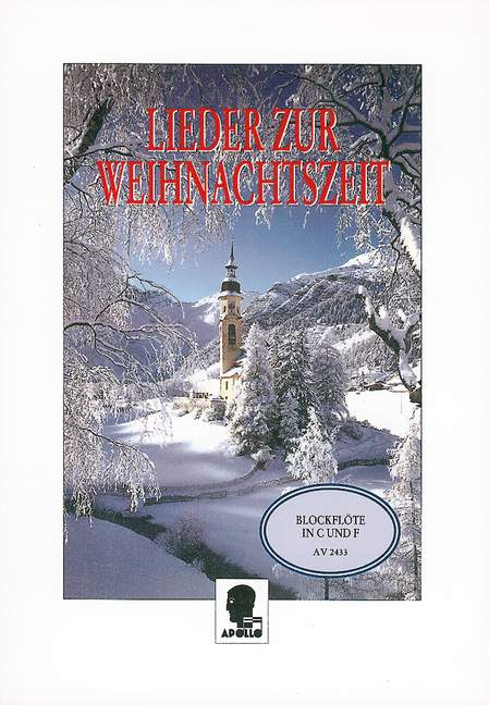 LIEDER ZUR WEIHNACHTSZEIT(S,A/S,S,A)/GOTZ 【輸入:リコーダー】