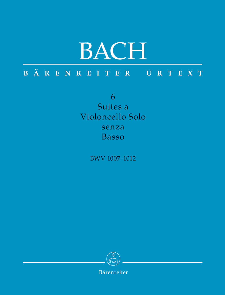 バッハ:無伴奏チェロ組曲 BWV 1007-1012/ファクシミリ付原典版/Woodful-Harris & Schwemer編 【輸入:チェロ】