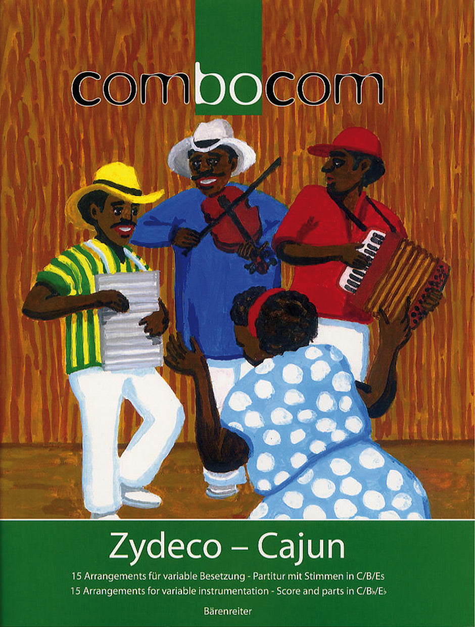 COMBOCOM: ZYDECO-CAJUN(2MELODIE-INST.,VC/KB,P) 【輸入:室内楽(パート譜)】