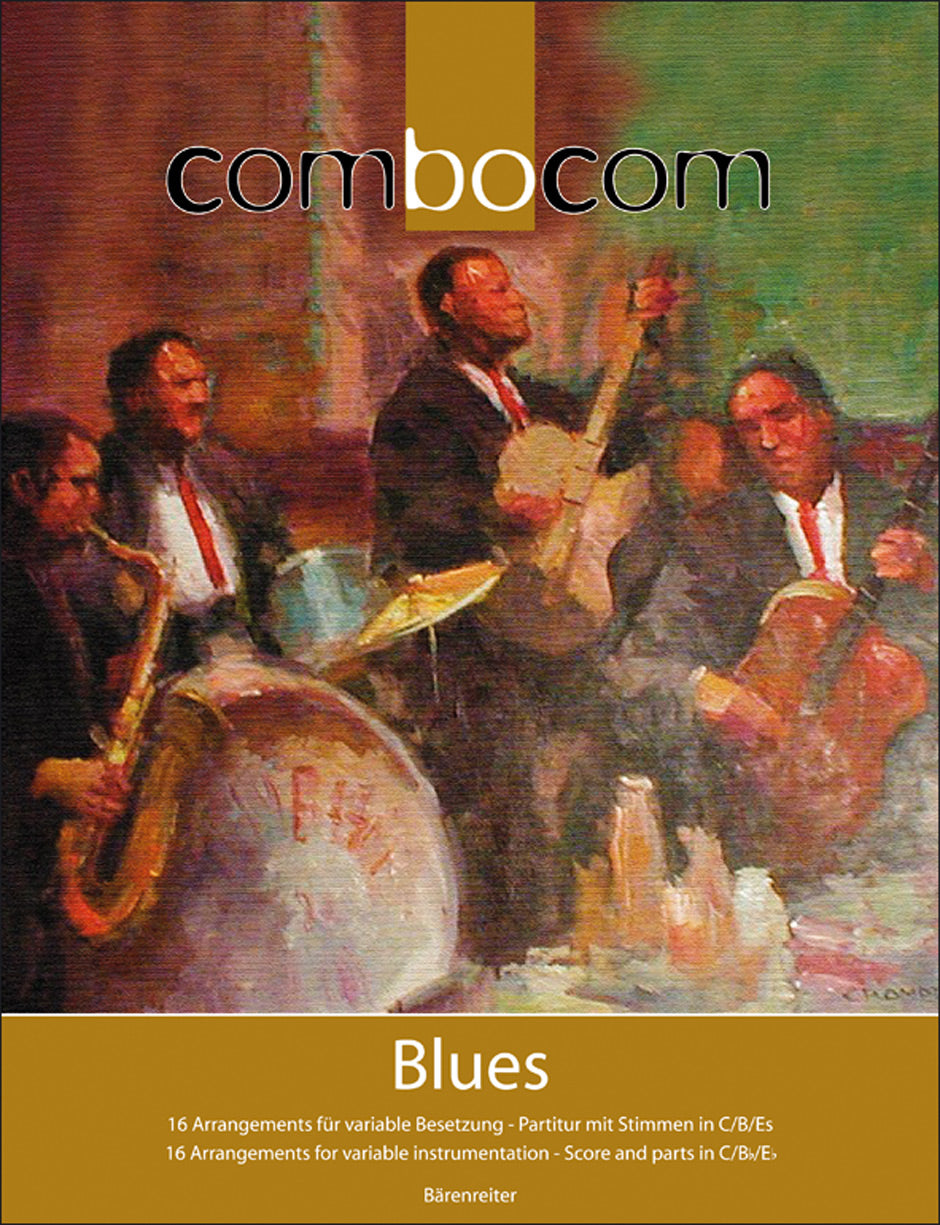 COMBOCOM: BLUES(2MELODIE-INST., 2GT) 【輸入:室内楽(パート譜)】