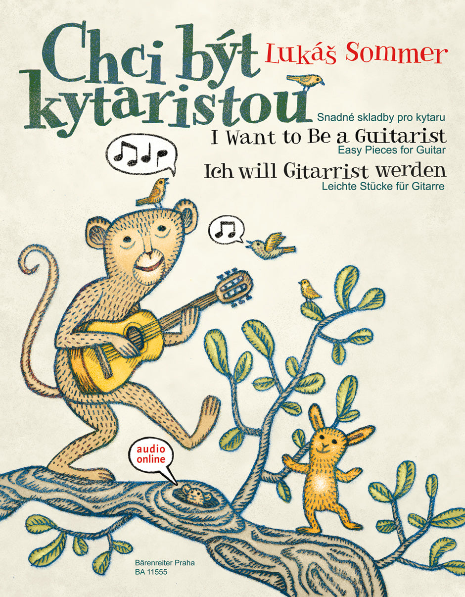 ソマー:I Want to be a Guitarist: やさしく弾けるギター作品集 【輸入:ギター】