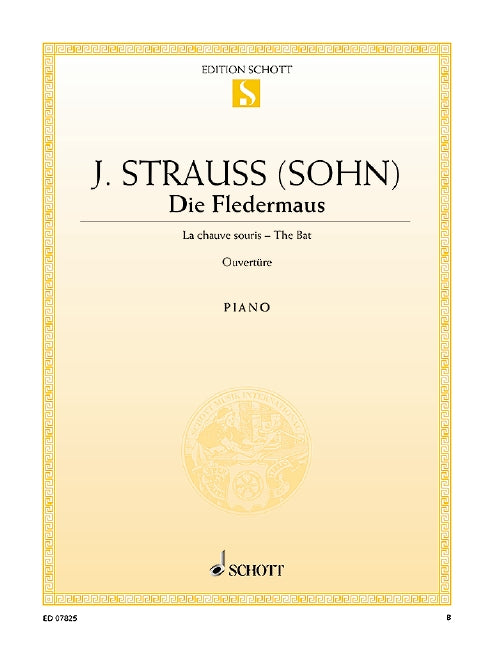 シュトラウス2世 こうもり スコア DOVER:シュトラウス二世/オペレッタ「こうもり」 【Vocal Score