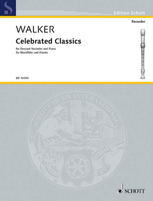 CELEBRATED CLASSIQUE 【輸入:リコーダー】
