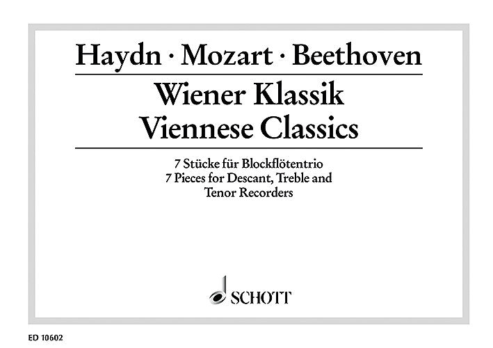 VIENNESE CLASSICS 【輸入:リコーダー】