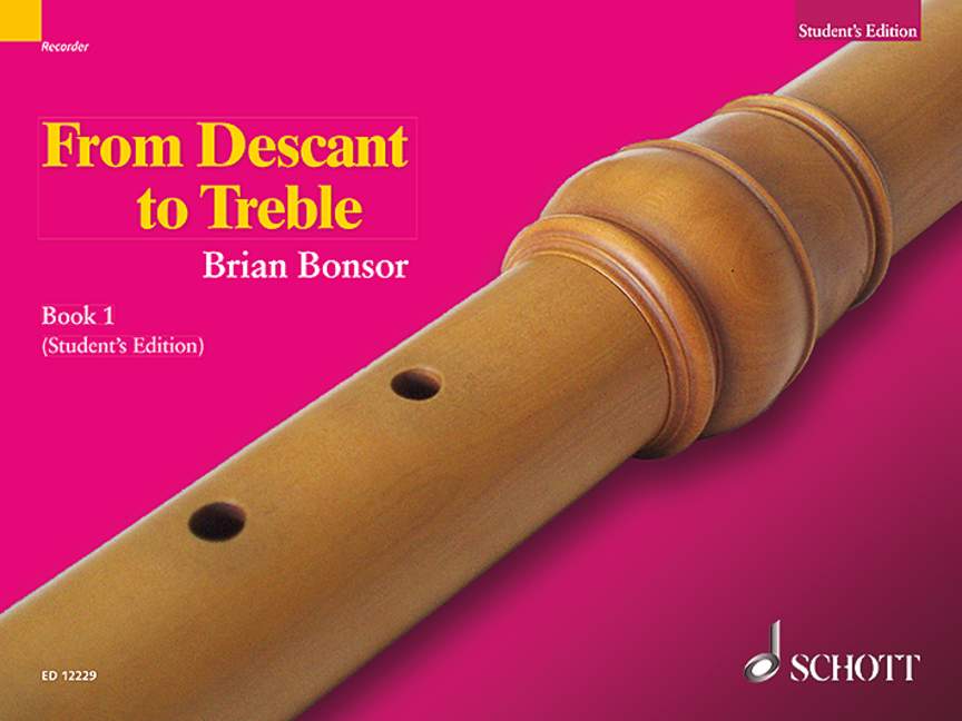 ボンソル:From Descant to Treble 第1巻 (トレブル・リコーダー) 【輸入:リコーダー】