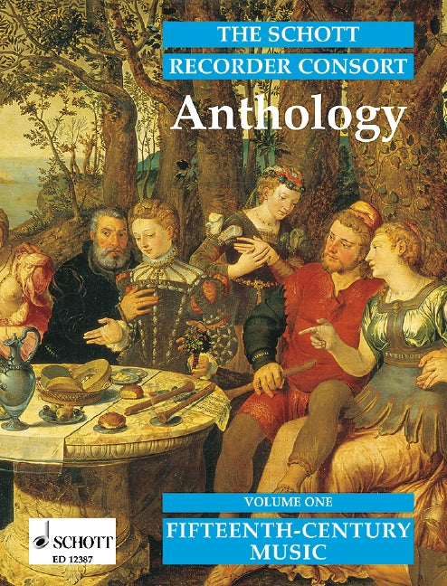 SCHOTT RECORDER CONSORT ANTHOLGY, THE, VOL.1 【輸入:リコーダー】