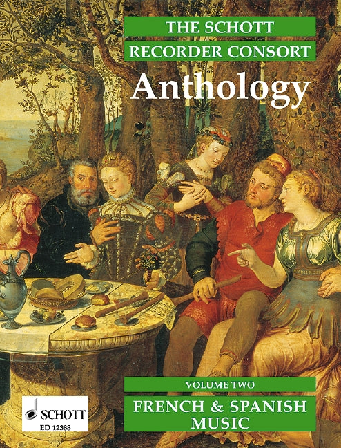 SCHOTT RECORDER CONSORT ANTHOLGY, THE, VOL.2 【輸入:リコーダー】