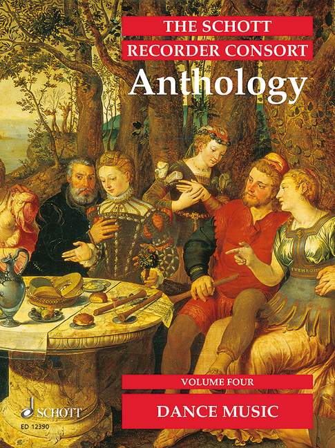 SCHOTT RECORDER CONSORT ANTHOLGY, THE, VOL.4 【輸入:リコーダー】
