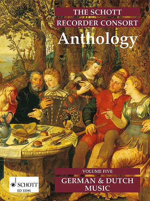 SCHOTT RECORDER CONSORT ANTHOLGY, THE, VOL.5 【輸入:リコーダー】