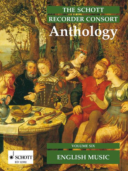 SCHOTT RECORDER CONSORT ANTHOLGY, THE, VOL.6 【輸入:リコーダー】