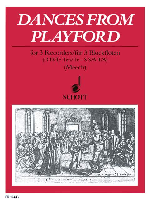 DANCES FROM PLAYFORD 【輸入:リコーダー】