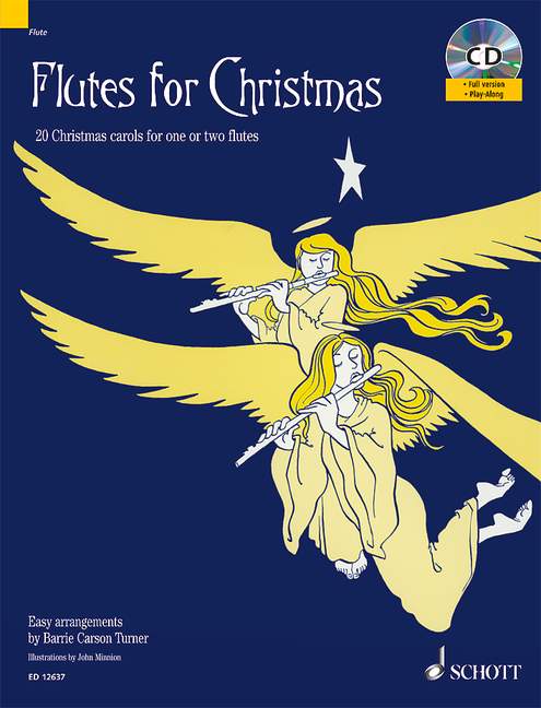 FLUTES FOR CHRISTMAS(+CD)/TURNER 【輸入:フルート】