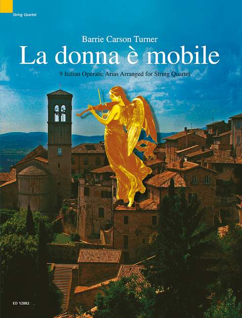 DONNA E MOBILE, LA(2VL,VA,VC)/TURNER 【輸入:室内楽(パート譜)】