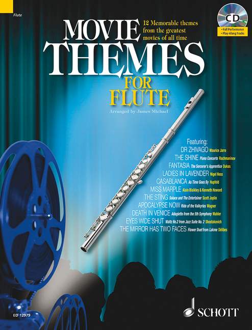 MOVIE THEMES FOR FLUTE(+CD) 【輸入:フルート】