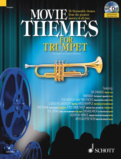 MOVIE THEMES FOR TRUMPET(+CD) 【輸入:トランペット】