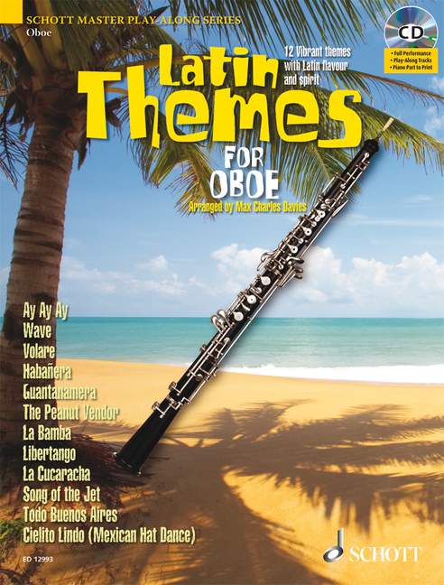 LATIN THEMES FOR OBOE(+CD)/DAVIES 【輸入:オーボエ】