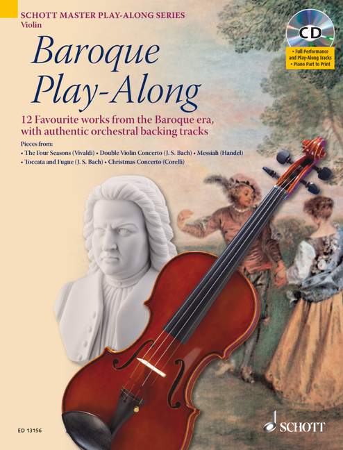 BAROQUE PLAY-ALONG/DAVIES(+CD) 【輸入:ヴァイオリン】