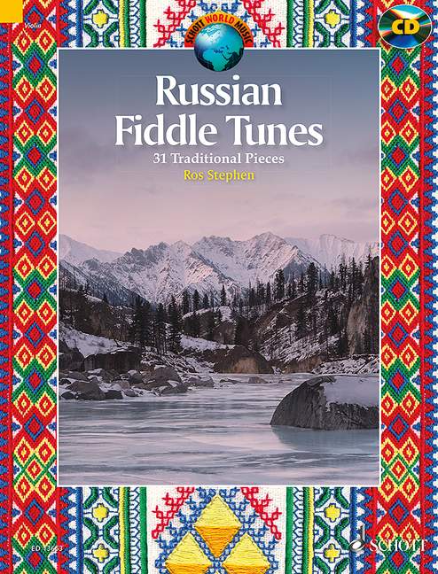 ロシアのフィドル・チューン: バイオリンのための31の民謡/ステファン編(CD付) 【輸入:ヴァイオリン】