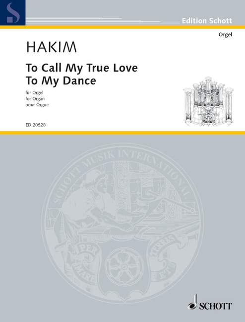 ハキム:To Call My True Love To My Dance(2007) 【輸入:オルガン】