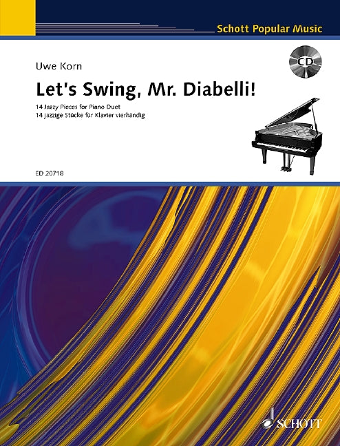 ディアベッリ:Let's Swing, Mr. Diabelli!(+CD)/KORN 【輸入:ピアノ】
