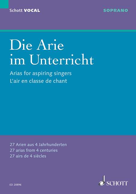 Arias for Aspiring Singers: 4世紀にわたる27のアリア集(S)/Eder編 【輸入:ヴォーカルとピアノ】