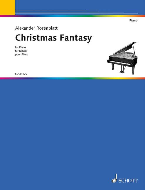 ローゼンブラット:クリスマス・ファンタジー 【輸入:ピアノ】